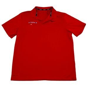 Nike Dri Fit MLB All Star Game Memorabilia Golf Polo Short Sleeve Shirt